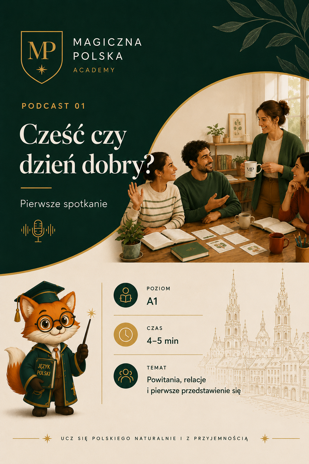 Podcast cover for Cześć czy dzień dobry?